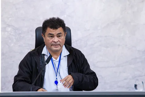 Representantes do Sindacs/MT e da FESSP/MT presentes no fórum