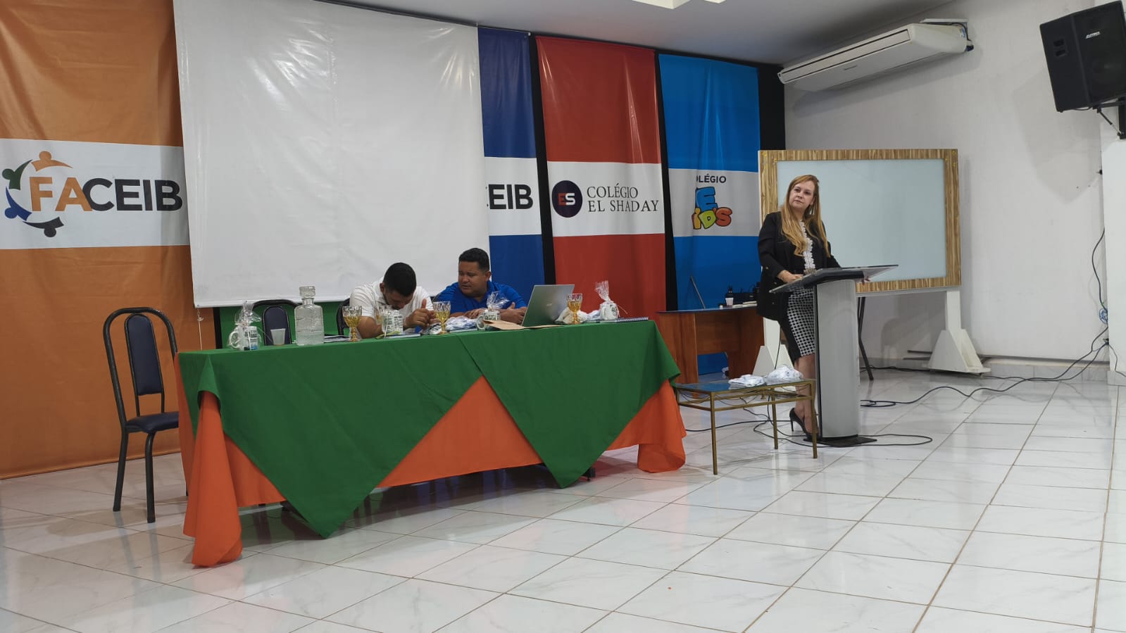  11° Conferência Municipal de Saúde de Várzea Grande no auditório do Uniceib
