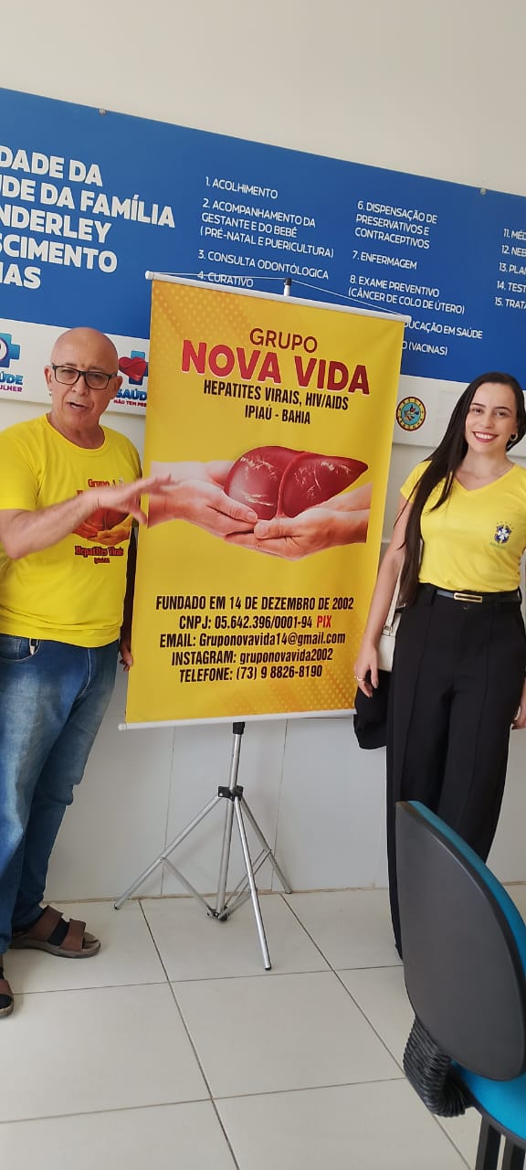 Zé Vaz Sampaio, membro da diretoria do MNDN, estudante de enfermagem e conselheiro de saúde de Ipiaú (BA)