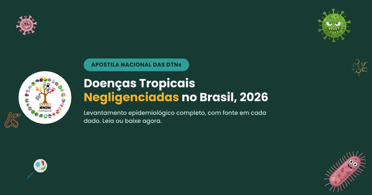 Apostila Nacional das Doenças Tropicais Negligenciadas 2026, MNDN