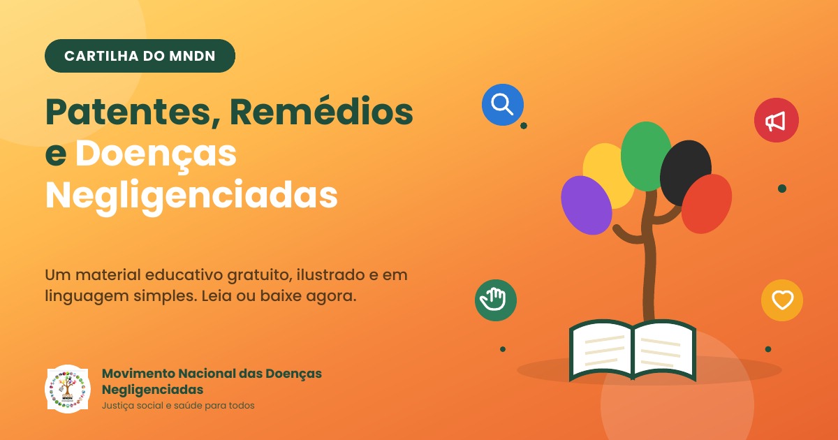 Cartilha do MNDN Explica Patentes de Remédios em Linguagem Simples